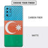Azerbaijan Flag Distressed Galaxy S20 Plus Skin