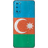 Azerbaijan Flag Distressed Galaxy S20 Skin