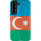 Azerbaijan Flag Distressed Galaxy S22 Pro Case
