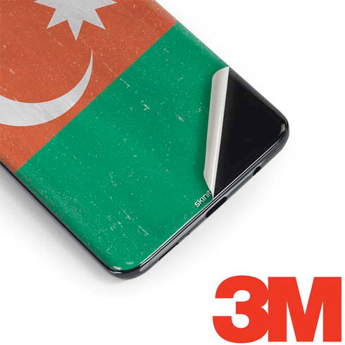 Azerbaijan Flag Distressed Galaxy S9 Skin