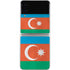 Azerbaijan Flag Distressed Galaxy Z Flip4 5G Skin