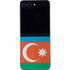 Azerbaijan Flag Distressed Galaxy Z Flip5 5G Skin