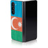 Azerbaijan Flag Distressed Galaxy Z Fold5 5G Skin