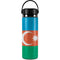 Azerbaijan Flag Distressed Hydro Flask 20oz Wide Mouth Skin