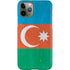 Azerbaijan Flag Distressed iPhone 11 Pro Lite Case