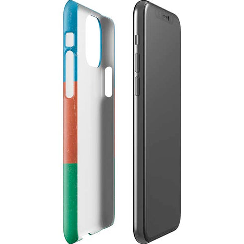 Azerbaijan Flag Distressed iPhone 11 Pro Lite Case
