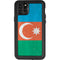 Azerbaijan Flag Distressed iPhone 11 Pro Max Waterproof Case