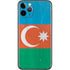 Azerbaijan Flag Distressed iPhone 11 Pro Skin