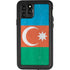 Azerbaijan Flag Distressed iPhone 11 Pro Waterproof Case