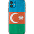Azerbaijan Flag Distressed iPhone 11 Skin