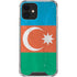 Azerbaijan Flag Distressed iPhone 12 Clear Case