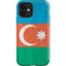 Azerbaijan Flag Distressed iPhone 12 Impact Case