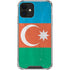Azerbaijan Flag Distressed iPhone 12 Mini Clear Case