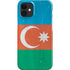 Azerbaijan Flag Distressed iPhone 12 Mini Lite Case