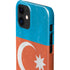 Azerbaijan Flag Distressed iPhone 12 Mini Lite Case
