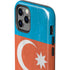 Azerbaijan Flag Distressed iPhone 12 Pro Impact Case