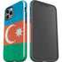 Azerbaijan Flag Distressed iPhone 12 Pro Impact Case