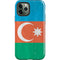 Azerbaijan Flag Distressed iPhone 12 Pro Max Impact Case