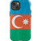 Azerbaijan Flag Distressed iPhone 13 Impact Case