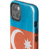 Azerbaijan Flag Distressed iPhone 13 Impact Case