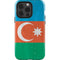 Azerbaijan Flag Distressed iPhone 13 Pro Impact Case