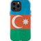 Azerbaijan Flag Distressed iPhone 13 Pro Max Impact Case