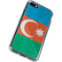Azerbaijan Flag Distressed iPhone SE (2nd & 3rd Gen) Clear Case