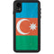 Azerbaijan Flag Distressed iPhone XR Waterproof Case