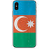 Azerbaijan Flag Distressed iPhone XS Max Skin