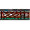 Azerbaijan Flag Distressed K95 RGB PLATINUM Mechanical Gaming Keyboard Skin