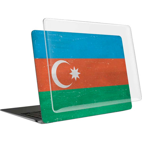 Azerbaijan Flag Distressed MacBook Air 13in M1 (2021) Case plus Skin