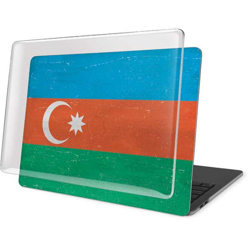 Azerbaijan Flag Distressed MacBook Pro 13in (2020) Case plus Skin