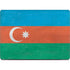 Azerbaijan Flag Distressed MacBook Pro 14in (2021-24) Skin