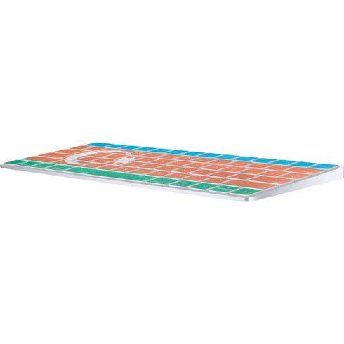 Azerbaijan Flag Distressed Magic Keyboard Skin