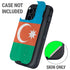 Azerbaijan Flag Distressed Otterbox Defender iPhone Skin