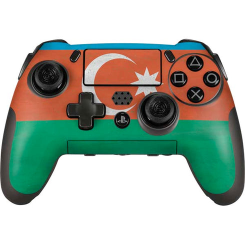 Azerbaijan Flag Distressed PlayStation Scuf Vantage 2 Controller Skin