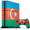 Azerbaijan Flag Distressed PS4 Console and Controller Bundle Skin