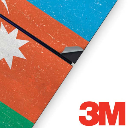 Azerbaijan Flag Distressed PS4 Console and Controller Bundle Skin