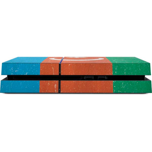 Azerbaijan Flag Distressed PS4 Console Skin