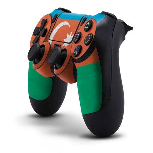 Azerbaijan Flag Distressed PS4 Controller Skin