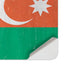 Azerbaijan Flag Distressed Surface Duo Skin