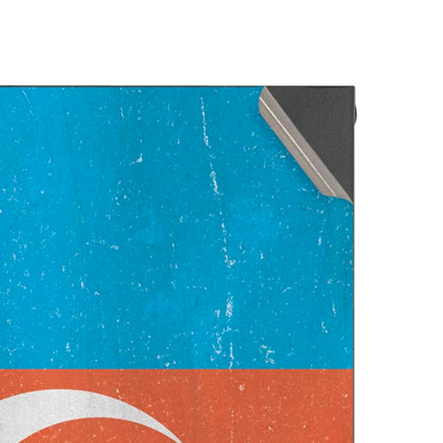 Azerbaijan Flag Distressed Xbox Series X Console Skin