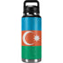Azerbaijan Flag Distressed YETI Rambler 36oz Bottle Skin