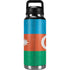 Azerbaijan Flag Distressed YETI Rambler 36oz Bottle Skin