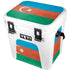 Azerbaijan Flag Distressed YETI Roadie 24 Hard Cooler Skin