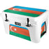 Azerbaijan Flag Distressed YETI Tundra 45 Hard Cooler Skin