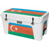 Azerbaijan Flag Distressed YETI Tundra 75 Hard Cooler Skin