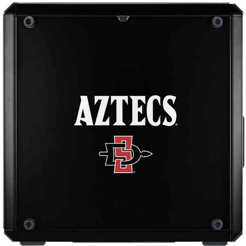 San Diego State University Aztecs Black Cooler Master MasterBox Q300L Mini Tower Skin