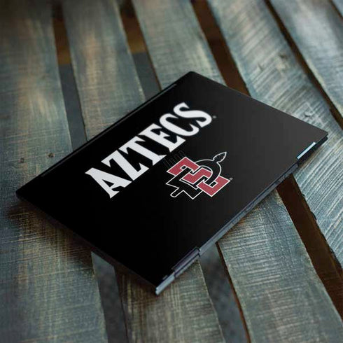 San Diego State University Aztecs Black HP Envy Skin