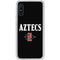 San Diego State University Aztecs Black Galaxy A10e Clear Case